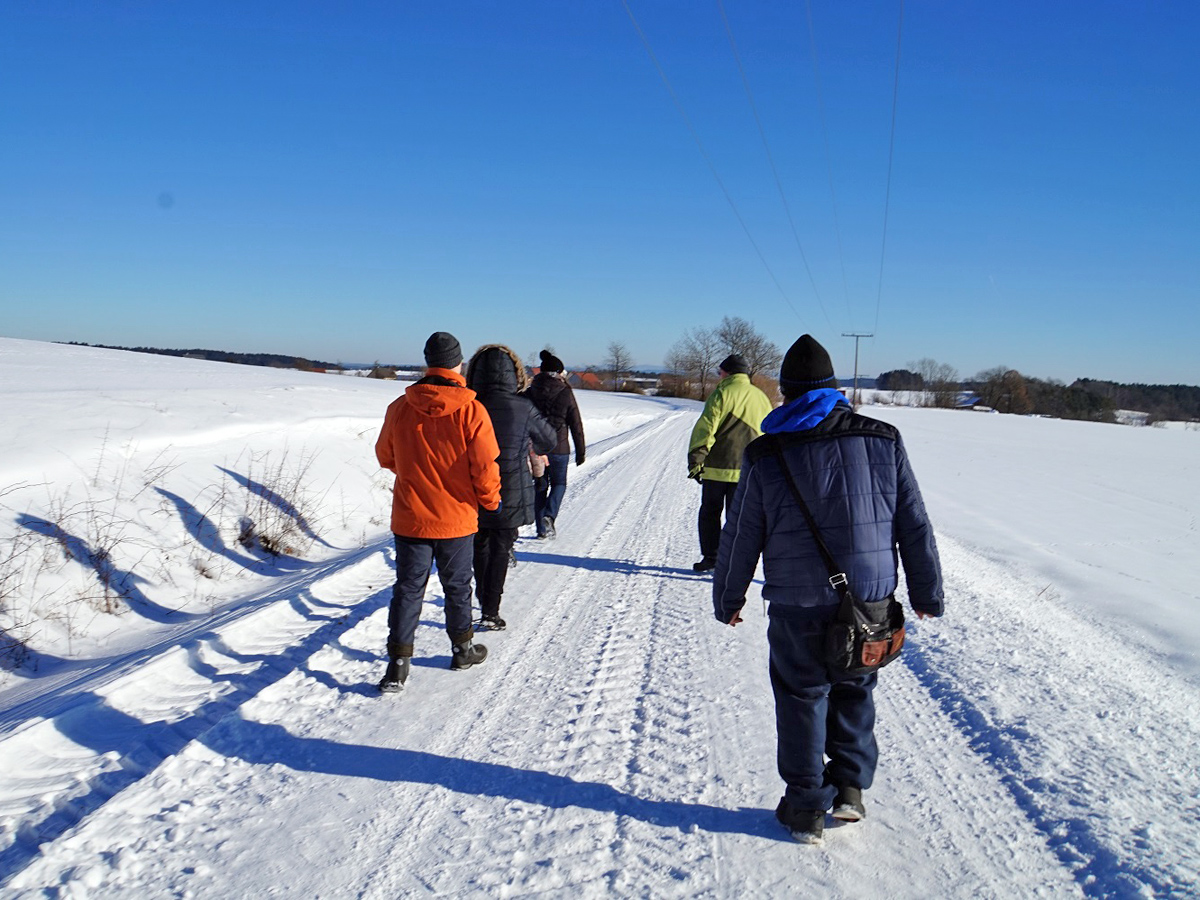 Winterwanderung 2017 - Der Förderverein auf der Suche nach neuer Energie und Unterstützung
